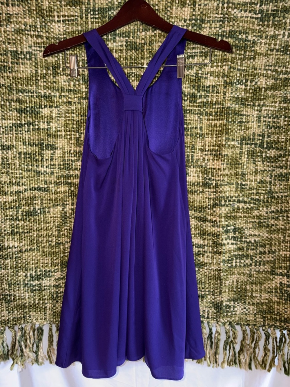 Purple Sleeveless dress Alice + Olivia in perfect condition. - Picture 4 of 8